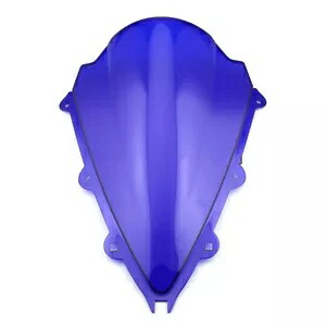 スポーツバイク フロントガラス スクリーン アプリリア RSV4 2009 2010 2011 12 ウィンドスクリーン - ブルー Sportbike Windshield Screen for Aprilia RSV4 2009 2010 2011 12 Windscreen - Blue 【並行輸入品】