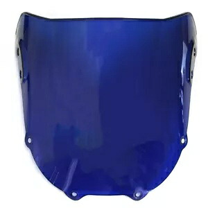 ホンダ CBR900RR CBR893 1996 1997 96 97 用バイクフロントガラス - ブルー Motorbike Windshield for Honda CBR900RR CBR893 1996 1997 96 97 Windscreen - Blue 【並行輸入品】