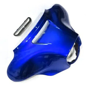 ブルー バットウィング フロント アウター フェアリング ハーレー ツーリング エレクトラ ストリート グライド 2014-UP用 Blue Batwing Front Outer Fairing For Harley Touring Electra Street Glide 2014-UP 【並行輸入品】|カスタムパーツ WORLD倉庫