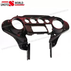 チェリーブラック バットウィング インナーフェアリング ハーレーツーリング エレクトラ ストリート グライド 14-24用 Cherry Black Batwing Inner Fairing For Harley Touring Electra Street Glide 14-24 【並行輸入品】|カスタムパーツ WORLD倉庫