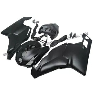 マットブラック ABS インジェクションフェアリングボディワークキットセット DUCATI 999/749 2003-2004 用 Matte Black ABS Injection Fairing Bodywork Kit Set for DUCATI 999/749 2003-2004 【並行輸入品】