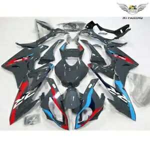 FL グレー塗装 BMW S1000RR 2015 2016 ABS オートバイボディワークフェアリング e024 FL Grey Painted For BMW S1000RR 2015 2016 ABS Motorcycle Bodywork Fairing e024 【並行輸入品】
