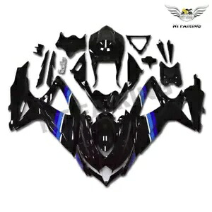 FL フェアリング GSXR 600 750 2008-2010 射出成形ブラック p074 に適合 FL Fairing Fit for GSXR 600 750 2008-2010 Injection Molding Black p074 【並行輸入品】