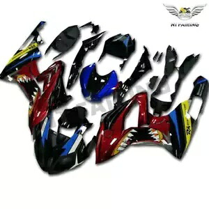 FL フェアリング BMW 2015-2016 S1000RR ブルーレッドシャーク歯射出成形金型 w06 に適合 FL Fairing Fit for BMW 2015-2016 S1000RR Blue Red Shark Teeth Injection Mold w06 【並行輸入品】|カスタムパーツ WORLD倉庫