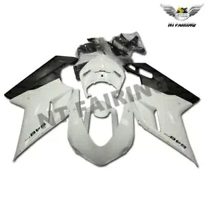 FL インジェクション ホワイト ブラック フェアリング ドゥカティ 2007-2011 848/1098/1198 a009 に適合 FL Injection White Black Fairing Fit for Ducati 2007-2011 848/1098/1198 a009 【並行輸入品】