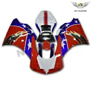 FL インジェクションレッドブルー ABS フェアリング Ducati 1996-2002 748 916 996 キット a008 FL Injection Red Blue ABS Fairing for Ducati 1996-2002 748 916 996 Kit a008 【並行輸入品】