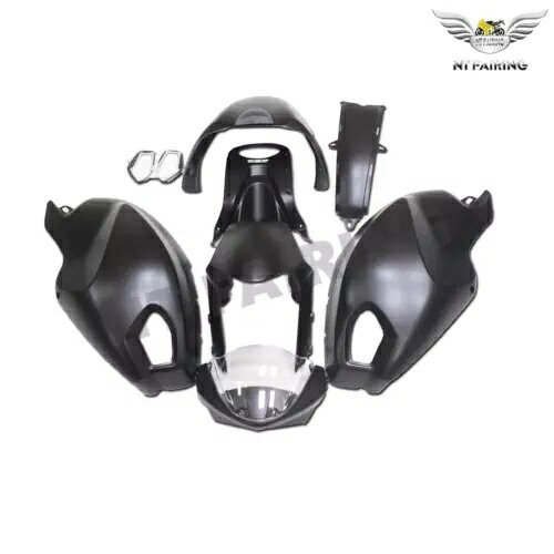 FL インジェクションマットブラック ABS フェアリング Ducati Monster 696 796 1100 a002 に適合 FL Injection Matte Black ABS Fairing Fit for Ducati Monster 696 796 1100 a002 【並行輸入品】