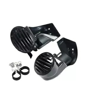 カーボン効果ベント下部フェアリング 6x9 スピーカーボックスポッド 94-13 ハーレーツーリング用 Carbon Effect Vented Lower Fairing 6x9 Speaker Box Pods for 94-13 Harley Touring 【並行輸入品】