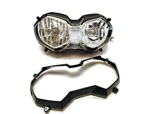 オートバイフロントヘッドライトトライアンフタイガー 800 1200 2018 ヘッドランプアセンブリ Motorcycle Front Headlight for Triumph Tiger 800 1200 2018 Headlamp Assembly 【並行輸入品】