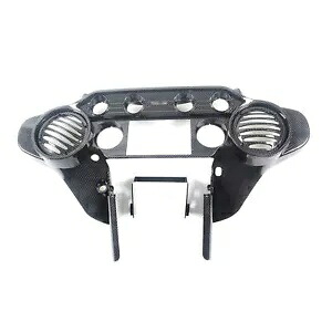ダブル DIN インナーフェアリング ハーレー ストリート エレクトラ グライド 1996-2013 カーボンエフェクト用 Double DIN Inner Fairing for Harley Street Electra Glide 1996-2013 Carbon Effect 【並行輸入品】
