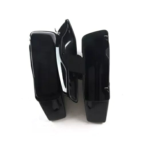 ビビッドブラックハードサドルバッグサドルバッグハーレーダビッドソンツーリング2014+に適合 Vivid Black Hard saddlebag saddle bags Fit for Harley Davidson Touring 2014+ 【並行輸入品】