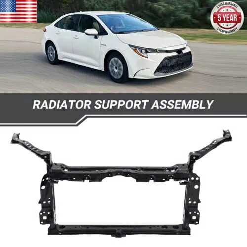 トヨタ カローラ セダン 2019 2020 2021 ラジエーター サポート コア アセンブリ アイアン US に適合 Fits Toyota Corolla Sedan 2019 2020 2021 Radiator Support Core Assembly Iron US 【並行輸入品】