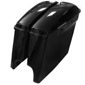 5インチ ストレッチ拡張ハードサドルバッグ 2014-2019 ハーレーツーリング 15 16 17 18 用 5\