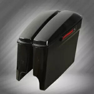 5インチ ストレッチ拡張ハードサドルバッグ ハーレーツーリングストリートグライド 2014-2024用 5\