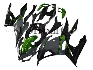 グレー ブラック グリーン ABS プラスチック射出フェアリング 2018-2023 Ninja 400 EX400 に適合 Grey Black Green ABS Plastic Injection Fairing Fit for 2018-2023 Ninja 400 EX400 【並行輸入品】｜カスタムパーツ WORLD倉庫
