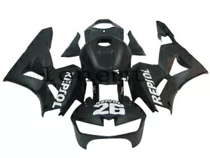 フェアリング ABS インジェクション 2013-2020 CBR 600 RR F5 ボディワークセットに適合 マットブラック Fairing ABS Injection Fit for 2013-2020 CBR 600 RR F5 Bodywork Set Matte Black 【並行輸入品】