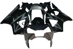 ブラック グレー ABS 射出成形フェアリング 2002-2003 CBR954RR ボディワークセットに適合 Black Grey ABS Injection Molded Fairing Fit for 2002-2003 CBR954RR Bodywork Set 【並行輸入品】