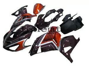 新しい ABS ボディワークプラスチック射出フェアリング 2006-2011 Ninja ZX14 ZX1400 に適合 New ABS Bodywork Plastic Injection Fairing Fit for 2006-2011 Ninja ZX14 ZX1400 【並行輸入品】|カスタムパーツ WORLD倉庫
