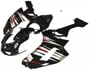 レッドブラックシルバー ABS ボディワーク射出フェアリング 07-08 Ninja ZX-6R 636 に適合 Red Black Silver ABS Bodywork Injection Fairing Fit for 07-08 Ninja ZX-6R 636 【並行輸入品】