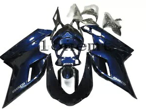 ダークブルー ABS プラスチック射出成形フェアリング 07-12 ドゥカティ 1198 1098 848 に適合 Dark Blue ABS Plastic Injection Mold Fairing Fit for 07-12 Ducati 1198 1098 848 【並行輸入品】