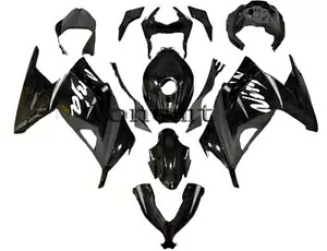 新しいブラック ABS インジェクションフェアリング 2013-2017 Ninja 300 EX300 ボディワークセットに適合 New Black ABS Injection Fairing Fit for 2013-2017 Ninja 300 EX300 Bodywork Set 【並行輸入品】｜カスタムパーツ WORLD倉庫