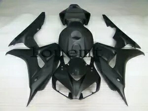 マットブラック ABS 射出成形フェアリング 2006-2007 CBR 1000RR ボディワークセットに適合 Matte Black ABS Injection Mold Fairing Fit for 2006-2007 CBR 1000RR Bodywork Set 【並行輸入品】