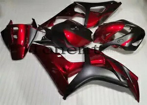 新しいパールレッドマットブラック ABS 射出成形フェアリング 2006-2007 CBR1000RR に適合 New Pearl Red Matte Black ABS Injection Mold Fairing Fit for 2006-2007 CBR1000RR 【並行輸入品】