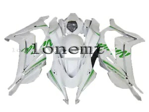 ホワイトグリーン ABS ボディワーク射出成形フェアリング 2016-2020 Ninja ZX-10R に適合 White Green ABS Bodywork Injection Mold Fairing Fit for 2016-2020 Ninja ZX-10R 【並行輸入品】