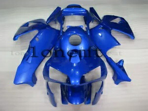 ブルー ABS プラスチック射出成形フェアリング 03-04 CBR 600RR F5 ボディワークセットに適合 Blue ABS Plastic Injection Mold Fairing Fit for 03-04 CBR 600RR F5 Bodywork Set 【並行輸入品】