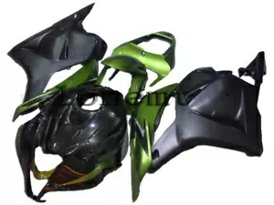 フェアリング ブラック グリーン ABS インジェクション 2009-2012 CBR 600 RR F5 ボディワークセットに適合 Fairing Black Green ABS Injection Fit for 2009-2012 CBR 600 RR F5 Bodywork Set 【並行輸入品】 90,750円