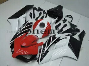 ブラック ホワイト レッド ABS 射出成形フェアリング 04-05 CBR1000RR ボディワークセットに適合 Black White Red ABS Injection Mold Fairing Fit for 04-05 CBR1000RR Bodywork Set 【並行輸入品】