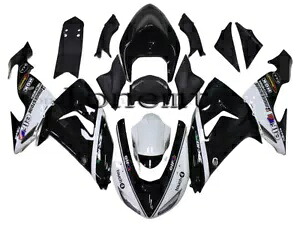 新しいホワイトブラック ABS ボディワークセット射出フェアリング 2006-2007 Ninja ZX10R に適合 New White Black ABS Bodywork Set Injection Fairing Fit for 2006-2007 Ninja ZX10R 【並行輸入品】 94,380円