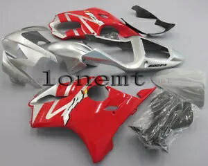 レッドブラックボディワークインジェクション ABS フェアリングキット 2001 2002 2003 CBR600 F4i に適合 Red Black Bodywork Injection ABS Fairing Kit Fit for 2001 2002 2003 CBR600 F4i 【並行輸入品】