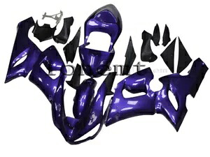 パープル ABS プラスチックボディワーク射出フェアリングキット 05-06 Ninja ZX-6R 636 に適合 Purple ABS Plastic Bodywork Injection Fairing Kit Fit for 05-06 Ninja ZX-6R 636 【並行輸入品】