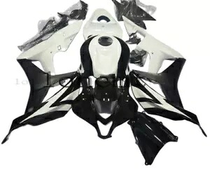 フェアリング 新しいブラック ホワイト ABS インジェクション 07-08 CBR 600 RR F5 ボディワークセットに適合 Fairing New Black White ABS Injection Fit for 07-08 CBR 600 RR F5 Bodywork Set 【並行輸入品】｜カスタムパーツ WORLD倉庫