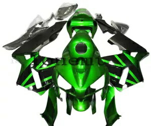 ブラックパールグリーン ABS ボディワークインジェクションフェアリング 2005-2006 CBR 600 RR F5 に適合 Black Pearl Green ABS Bodywork Injection Fairing Fit for 2005-2006 CBR 600 RR F5 【並行輸入品】