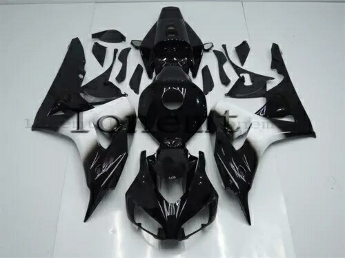 新しいブラックホワイト ABS 射出ボディワークセットフェアリングフィット 2006-2007 CBR1000RR New Black White ABS Injection Bodywork Set Fairing Fit for 2006-2007 CBR1000RR 【並行輸入品】｜カスタムパーツ WORLD倉庫