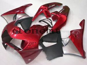 レッドシルバーブラック ABS プラスチックフェアリングキット 1998-1999 CBR900RR CBR919RR に適合 Red Silver Black ABS Plastic Fairing Kit Fit for 1998-1999 CBR900RR CBR919RR 【並行輸入品】