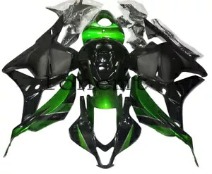 フェアリング グリーン ブラック ABS インジェクション 2009-2012 CBR 600 RR F5 ボディワークセットに適合 Fairing Green Black ABS Injection Fit for 2009-2012 CBR 600 RR F5 Bodywork Set 【並行輸入品】