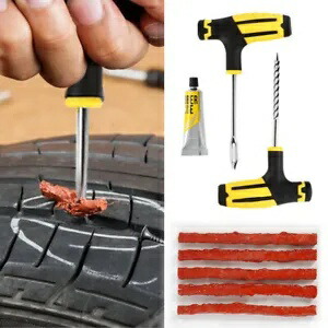 自動チューブレスタイヤパンクプラグ修理タイヤ針修正ツールトラックバイク用 Auto Tubeless Tire Puncture Plug Repair Tyre Needle Fix Tool For Truck Motorbike 【並行輸入品】|カスタムパーツ WORLD倉庫