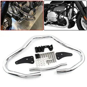 オートバイアクセサリークロームエンジンガードクラッシュバーBMW R18 R 18 20-21用 Motorcycle Accessories Chrome Engine Guard Crash Bar Fit For BMW R18 R 18 20-21 【並行輸入品】