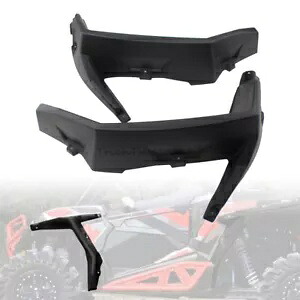 ポラリス RZR XP 1000 用フロントフェンダーフレアワイド拡張マッドフラップガード Front Fender Flares Wider Extended Mud Flaps Guards for Polaris RZR XP 1000- 【並行輸入品】