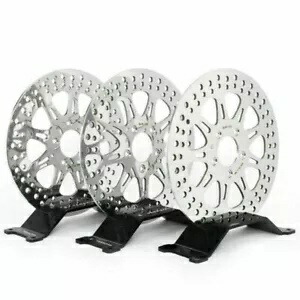 フロントリアブレーキローター ハーレーダイナ ファットボブ FXDF 08-17 ローライダー FXDL 14-17用 Front Rear Brake Rotors for Harley Dyna Fat Bob FXDF 08-17 Low Rider FXDL 14-17 【並行輸入品】