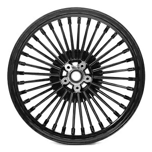 ファットスポークリアホイールリム 17x4.5 ハーレーダイナストリートボブローライダーチョッパー用 Fat Spoke Rear Wheel Rim 17x4.5 for Harley Dyna Street Bob Low Rider Choppers 【並行輸入品】