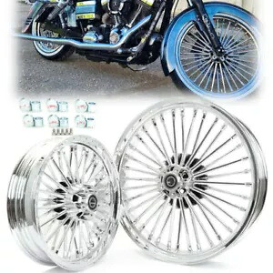 21x3.5 16x3.5 フロントリアファットスポークホイール Harley Softail Fatboy Deluxe FLSTC 用 21x3.5 16x3.5 Front Rear Fat Spoke Wheel for Harley Softail Fatboy Deluxe FLSTC 【並行輸入品】｜カスタムパーツ WORLD倉庫