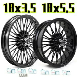 18X3.5 18X5.5 ファットスポークホイールリム Harley Dyna FAT BOB WIDE GLIDE 2008-2017用 18X3.5 18X5.5 Fat Spoke Wheels Rims for Harley Dyna FAT BOB WIDE GLIDE 2008-2017 【並行輸入品】