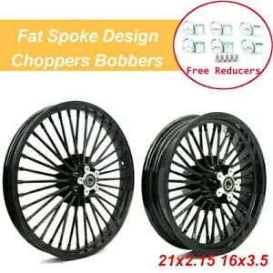 21x2.15 16x3.5 ファットスポークホイールリム ハーレーダイナ ストリートボブ スーパーグライド 06-17用 21x2.15 16x3.5 Fat Spoke Wheels Rim for Harley Dyna Street Bob Super Glide 06-17 【並行輸入品】｜カスタムパーツ WORLD倉庫