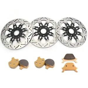 フローティング 11.5 インチ フロント & リア ブレーキ ローター パッド Dyna 87-99 FXR FXDL FXLR FXRS FXRT Floating 11.5" FRONT & REAR Brake Rotors Pads Dyna 87-99 FXR FXDL FXLR FXRS FXRT 【並行輸入品】｜カスタムパーツ WORLD倉庫