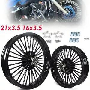 ファット スポーク ホイール リム 21x3.5 16x3.5 ハーレー ツーリング エレクトラ ロード グライド 84-08用 Fat Spoke Wheels Rims 21x3.5 16x3.5 For Harley Touring Electra Road Glide 84-08 【並行輸入品】|カスタムパーツ WORLD倉庫