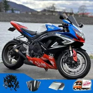 DS 射出成形プラスチックフェアリング GSXR 600 750 2008-2010 r076 に適合 DS Injection Molding Plastic Fairings Fit for GSXR 600 750 2008-2010 r076 【並行輸入品】